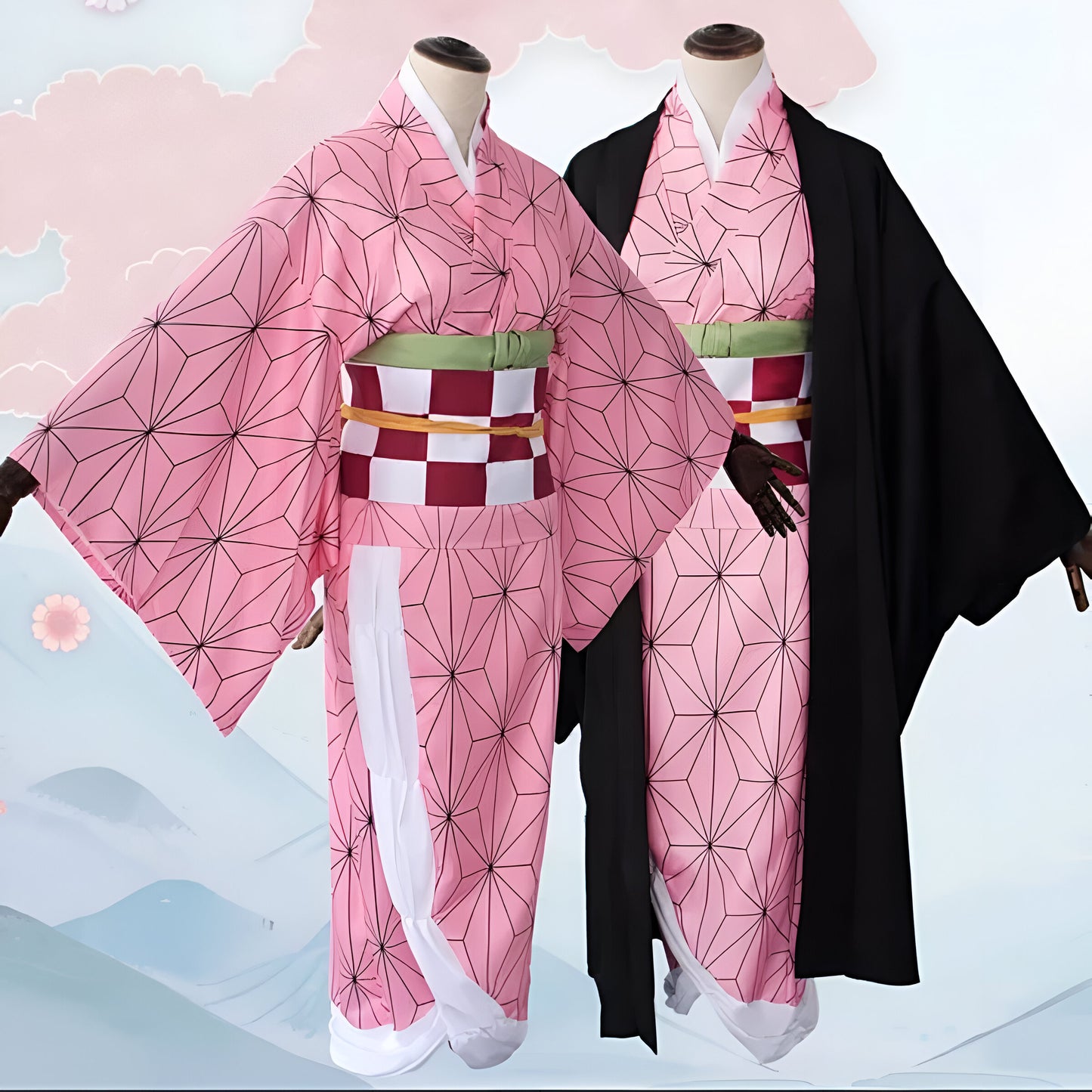 Halloween Kimono Cosplay Kostüm Erwachsene