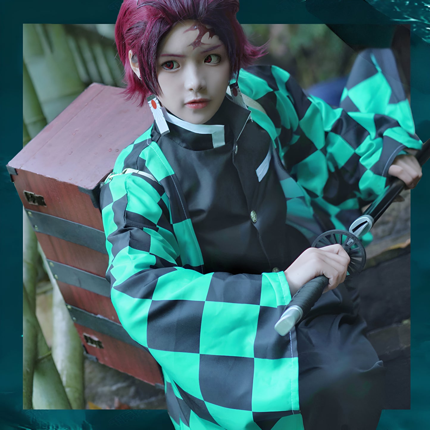 Cosplay Kostüm Anime Kimono Polyester Set