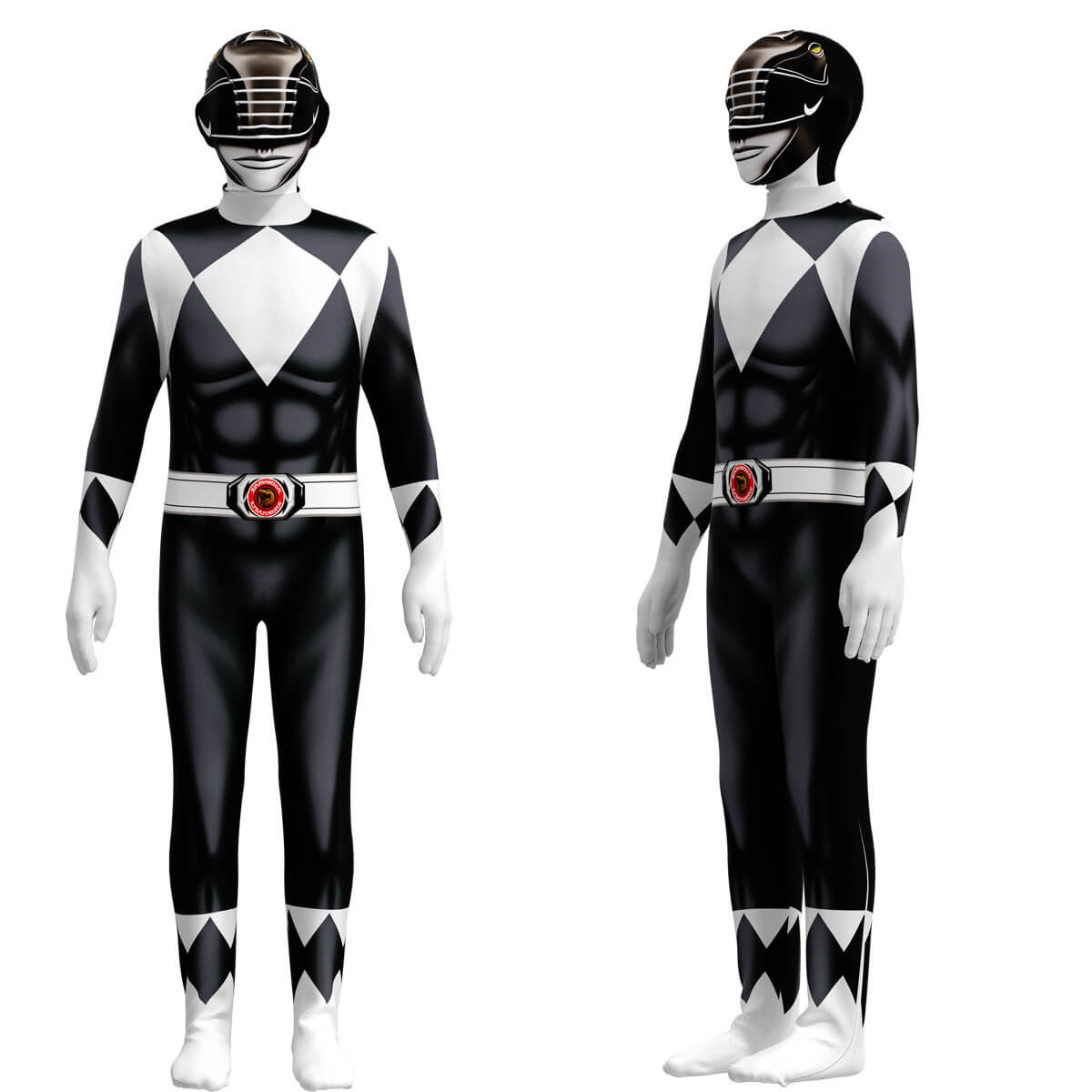 Halloween Kostüm Superheld Polyester Jumpsuit