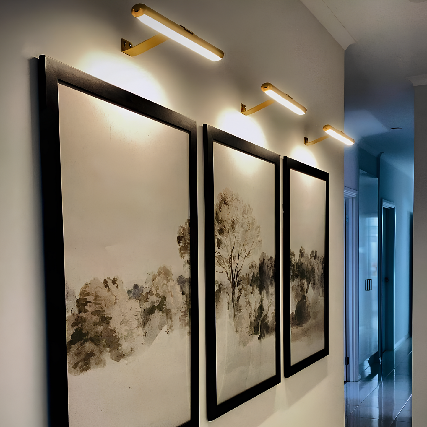 LED Bilderleuchte Kabellos Modern Wandlampe