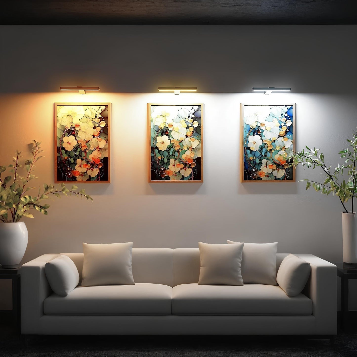 LED Bilderleuchte Kabellos Modern Wandlampe