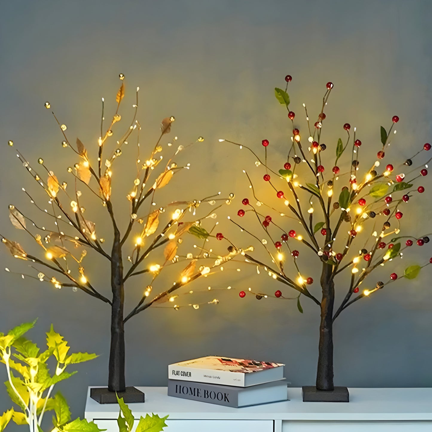 LED Deko Baum Licht Warmweiß