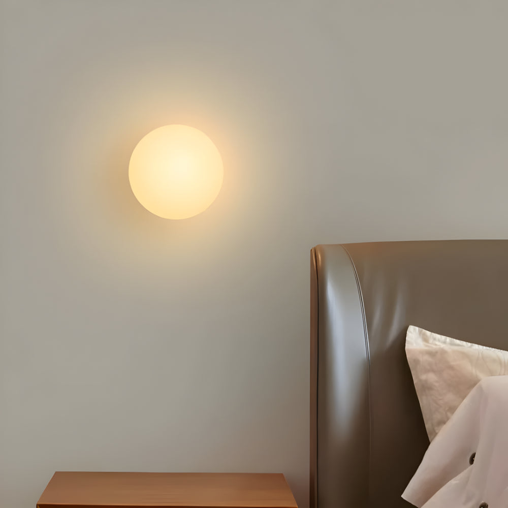 Wandleuchte Glas Rund Warmweiß Modern