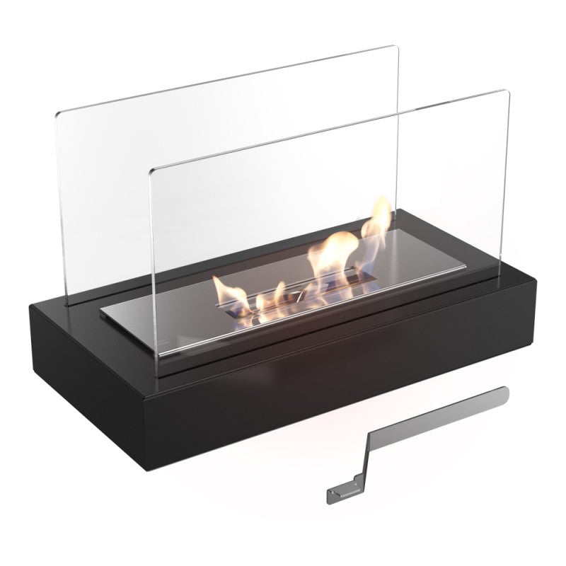 Bioethanol Tischkamin Glas Modern