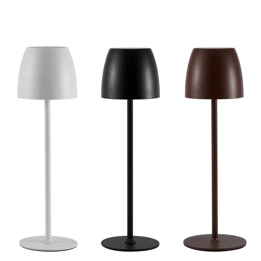 LED Metall Tischlampe Kabellos Dimmbar