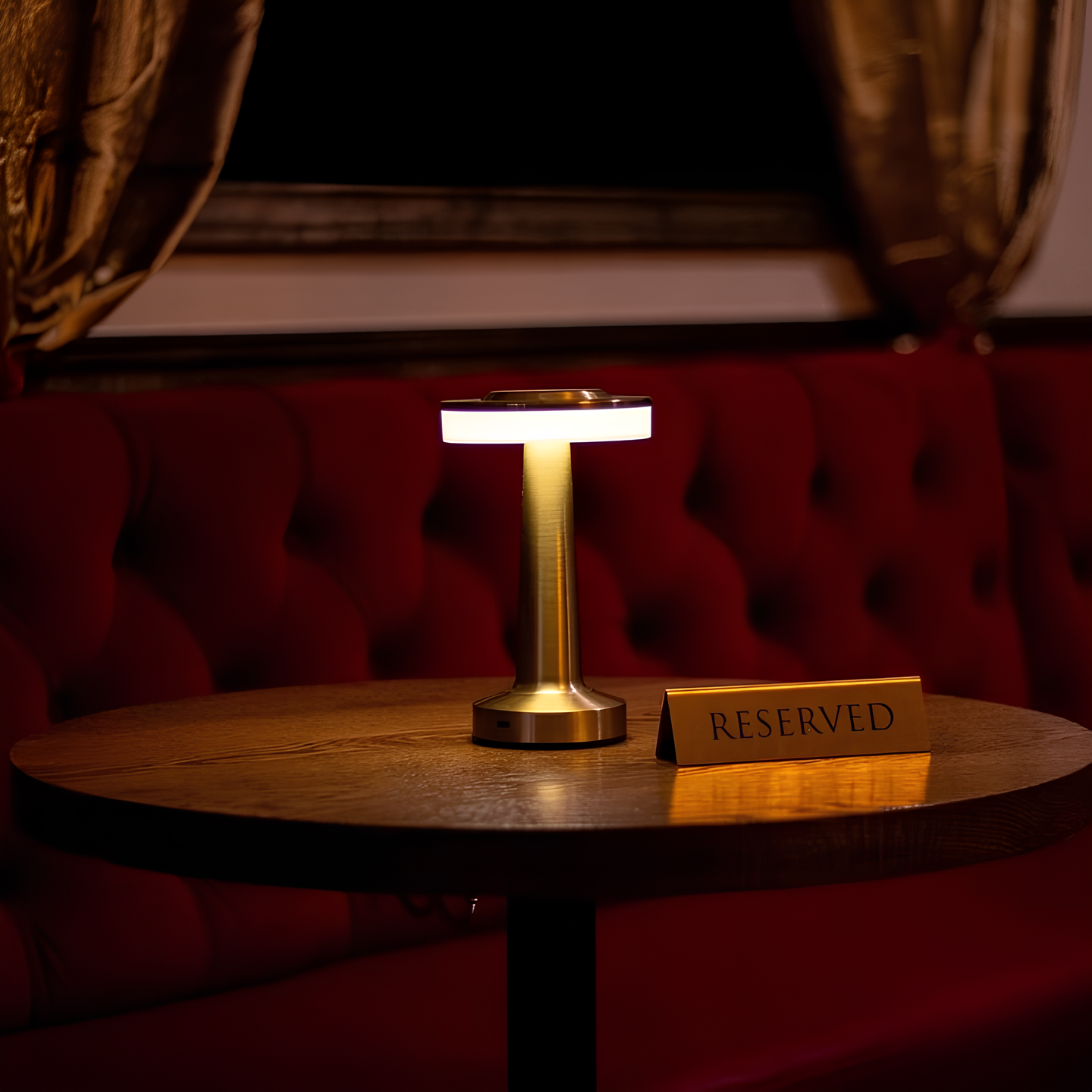 LED Tischlampe Kabellos Dimmbar