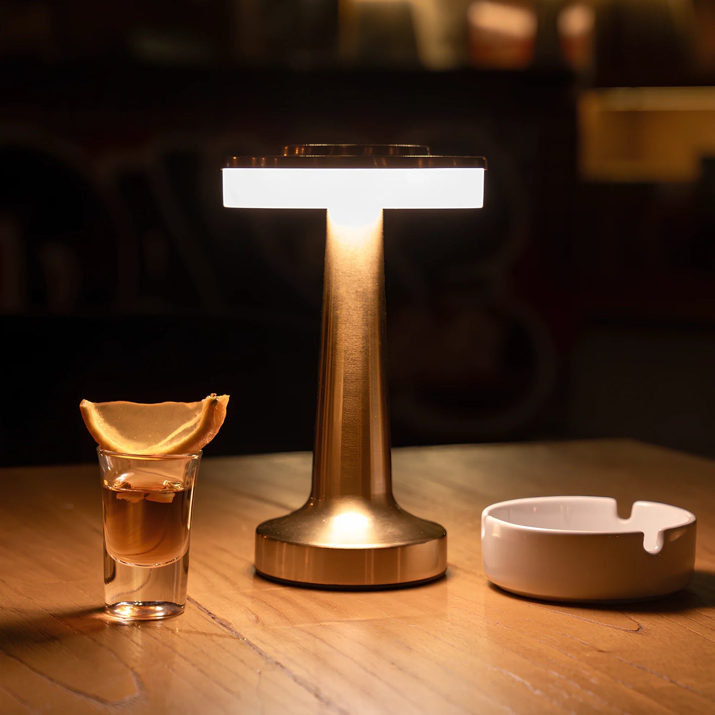 LED Tischlampe Kabellos Dimmbar