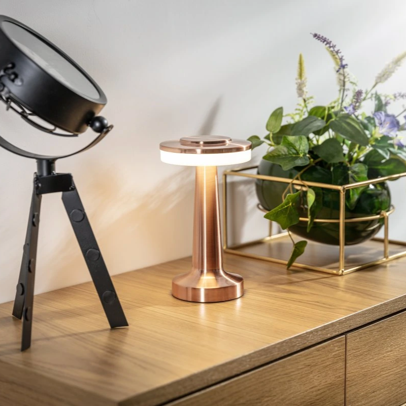 LED Tischlampe Kabellos Dimmbar