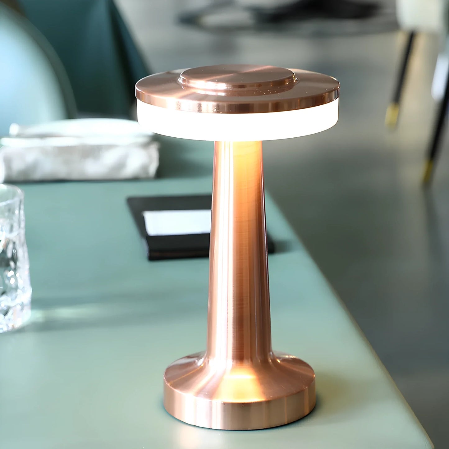 LED Tischlampe Kabellos Dimmbar
