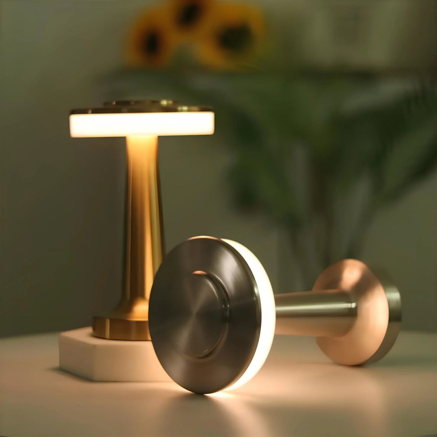 LED Tischlampe Kabellos Dimmbar