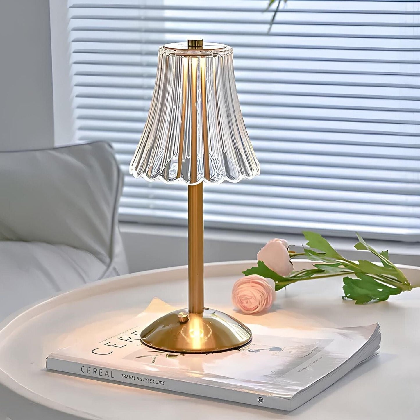 LED Tischlampe Gold Modernes Design