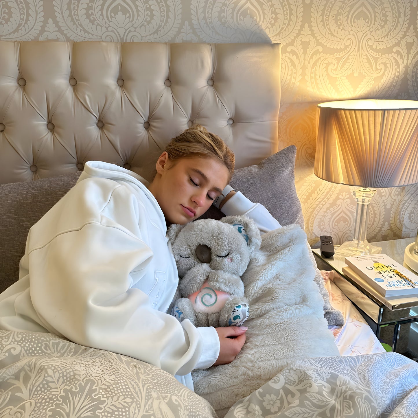 Baby Kuscheltier Einschlafhilfe mit Licht