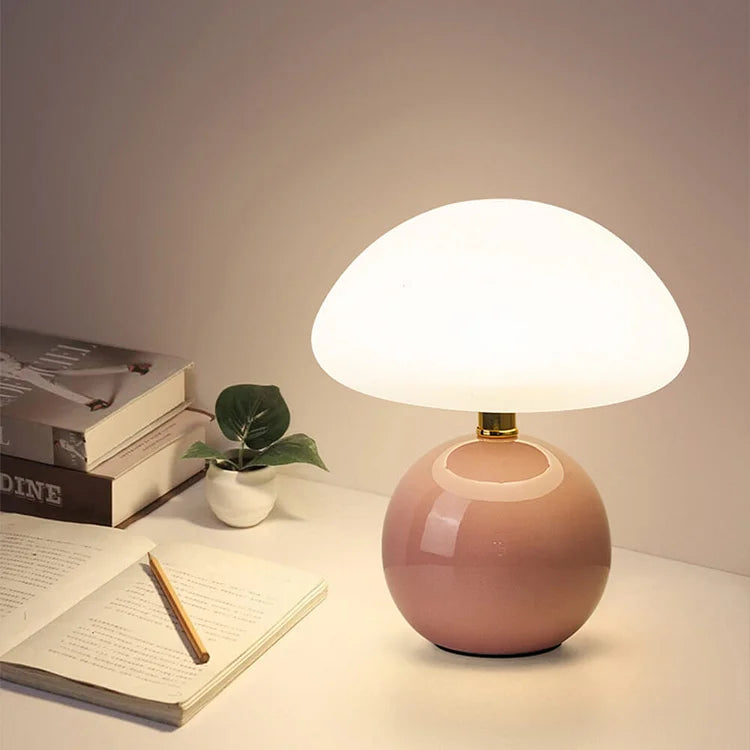 LED Tischlampe Weiß Modern Nachttisch