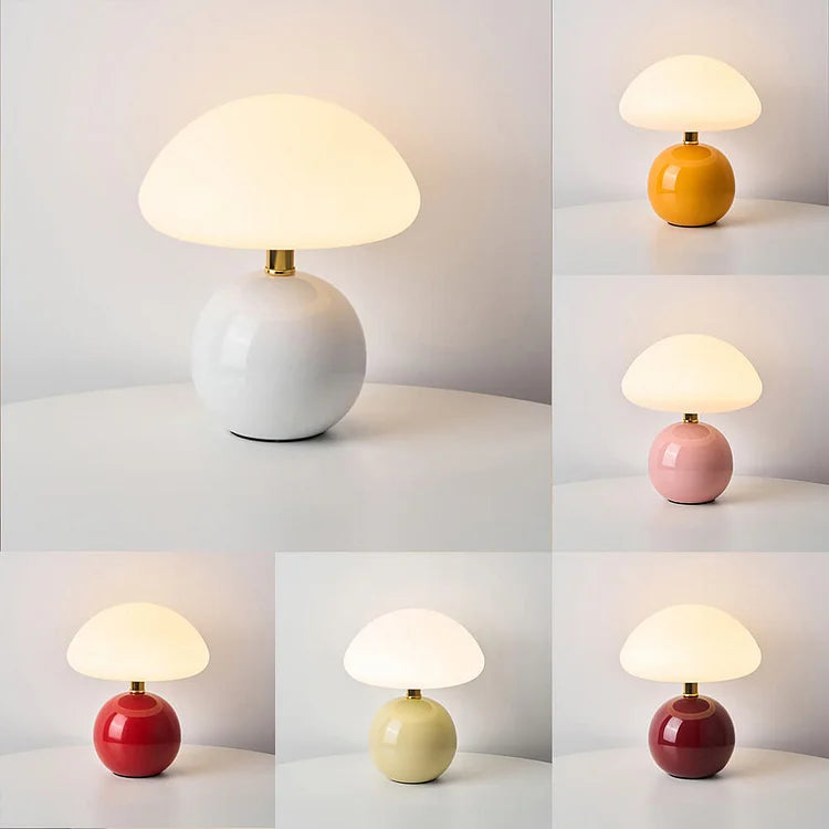 LED Tischlampe Weiß Modern Nachttisch