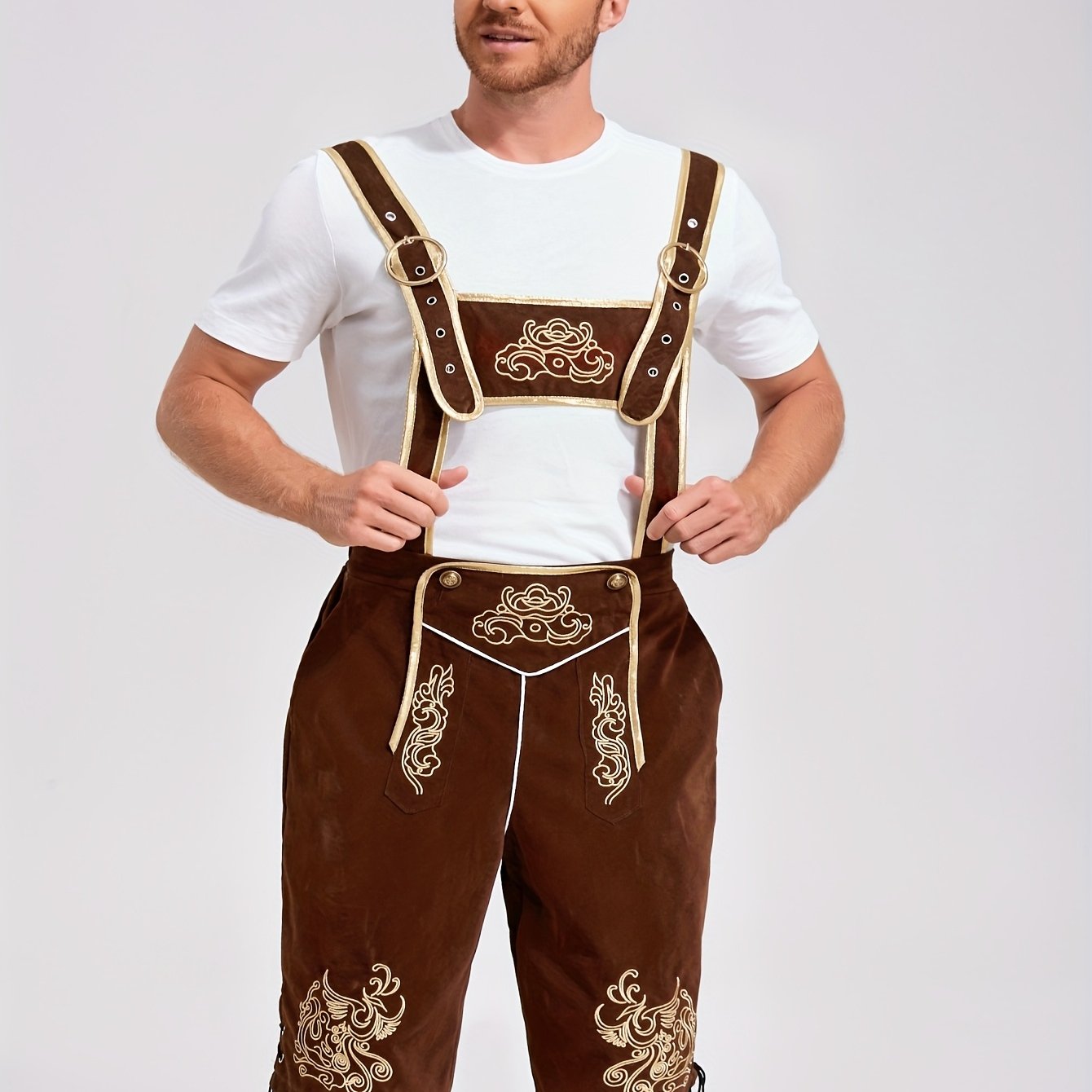 Herren Oktoberfest Trachten Outfit | 2025 Kurz Hose