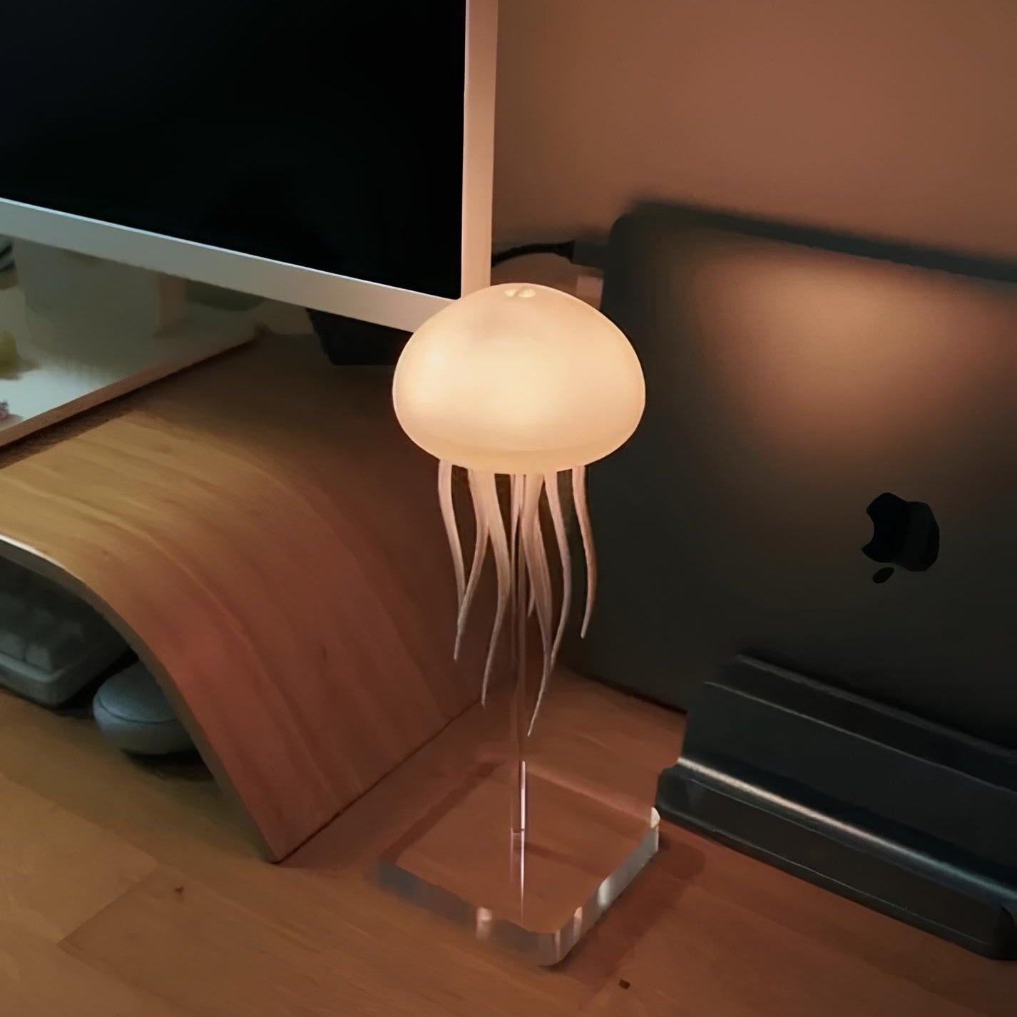 LED Tischlampe Quallen Design mit Farbwechsel