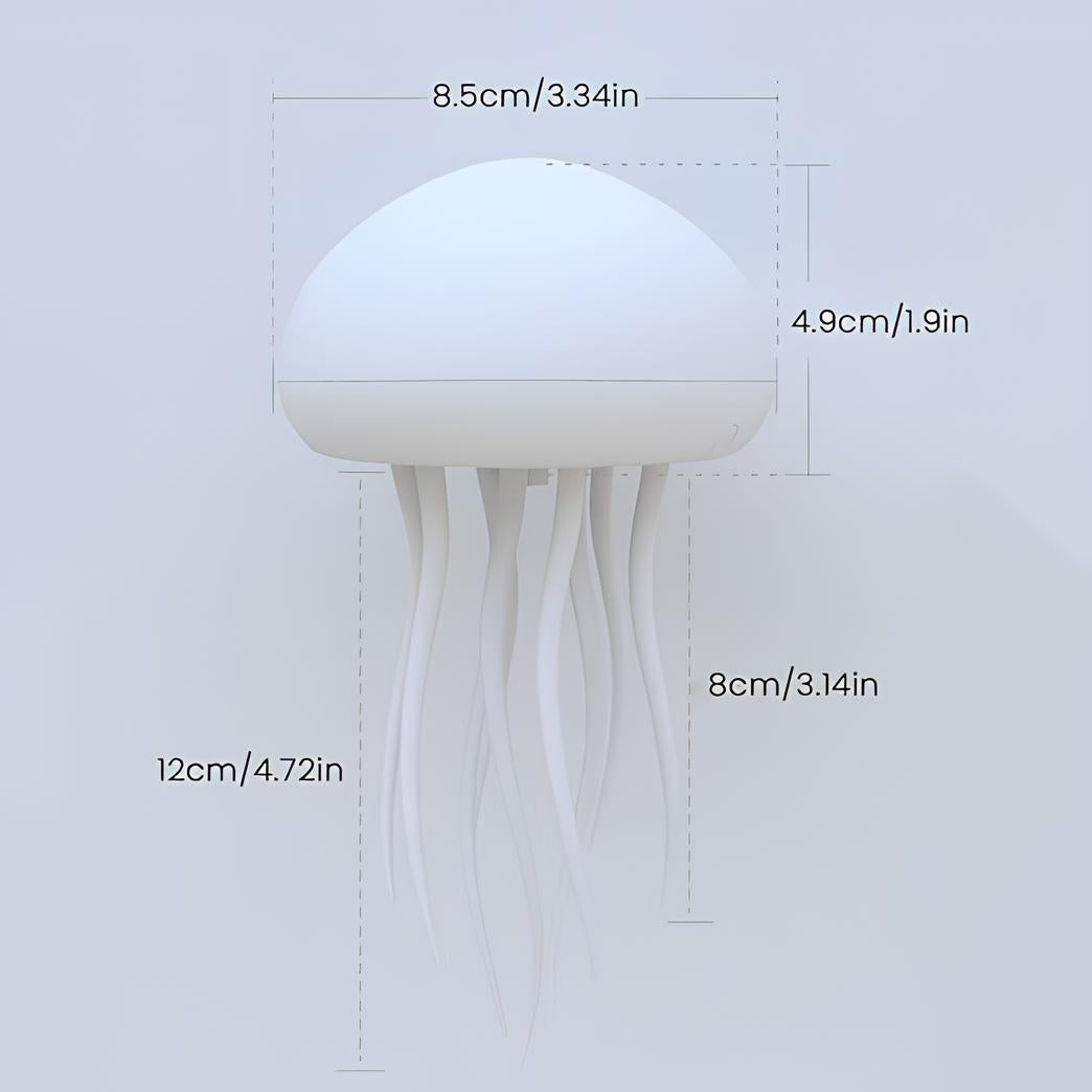 LED Tischlampe Quallen Design mit Farbwechsel