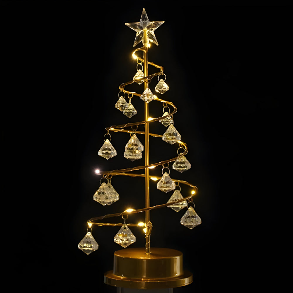 Weihnachtsdeko LED Acryl Tischlampe