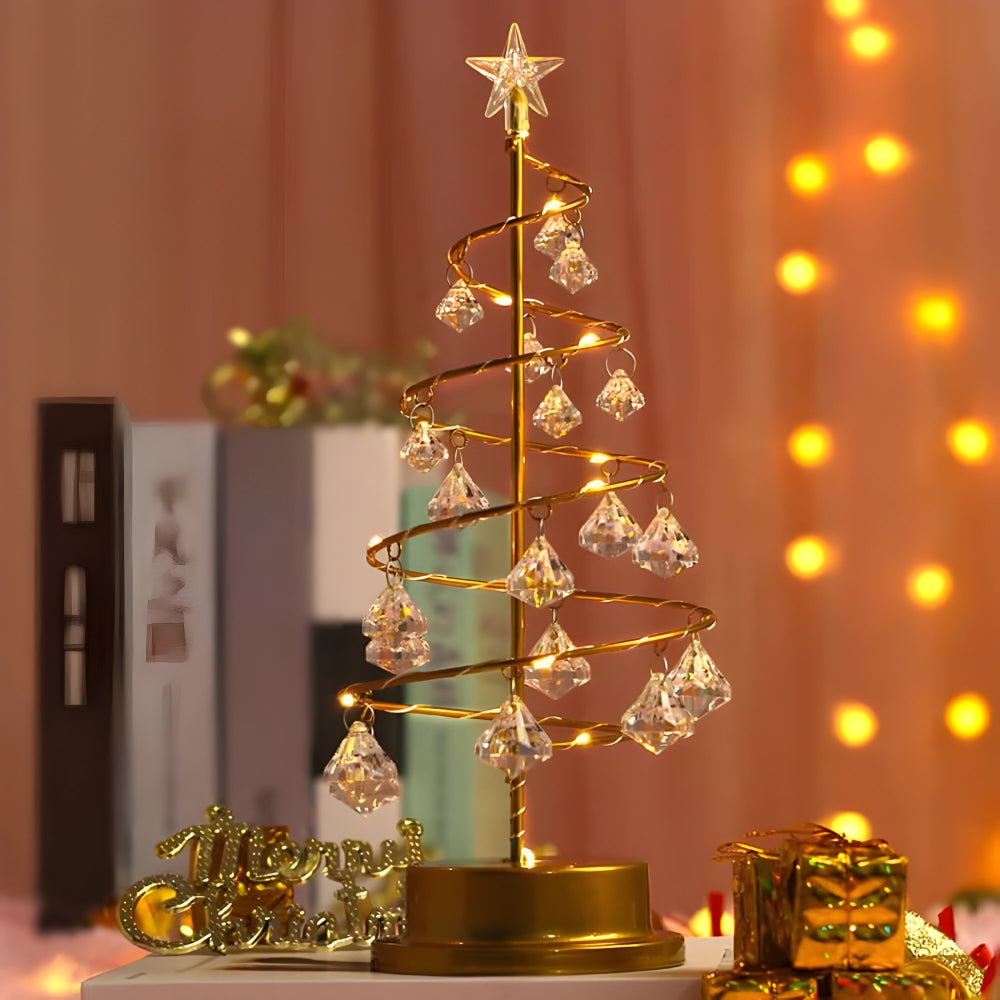 Weihnachtsdeko LED Acryl Tischlampe