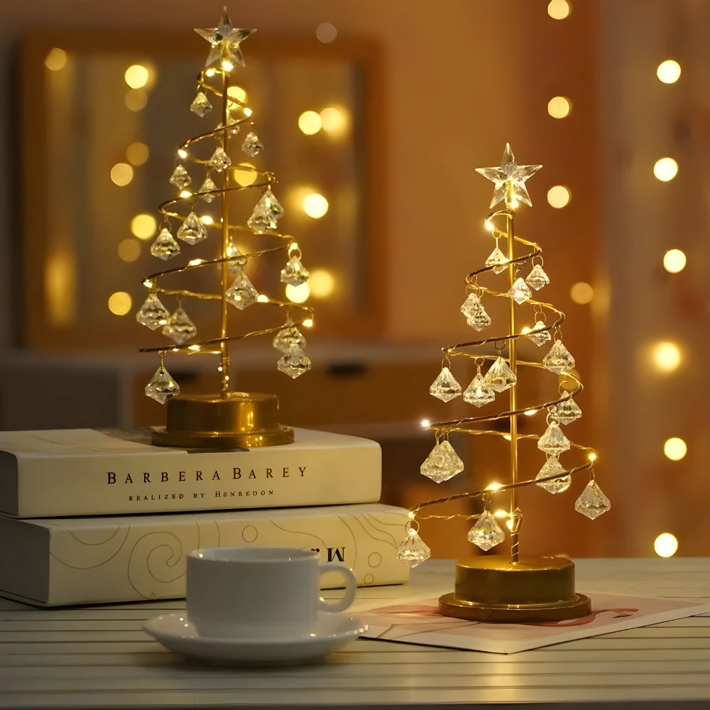 Weihnachtsdeko LED Acryl Tischlampe