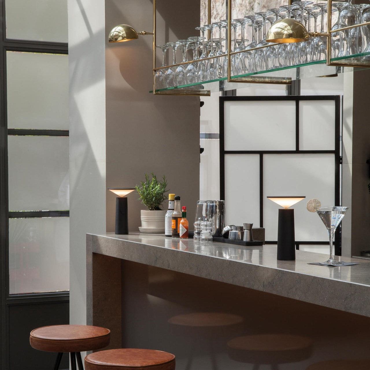 LED Tischlampe Modern Dimmbar Minimalistisches Design