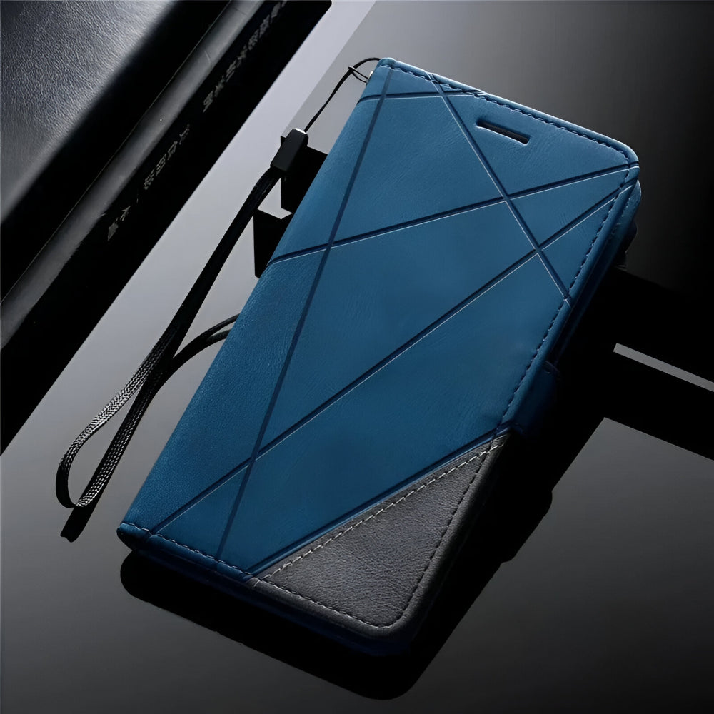 Handyhülle Leder Magnetisch Flip Wallet