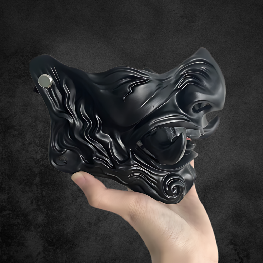 Geistermaske von Tsushima - Oni Samurai Mempo - Image 2