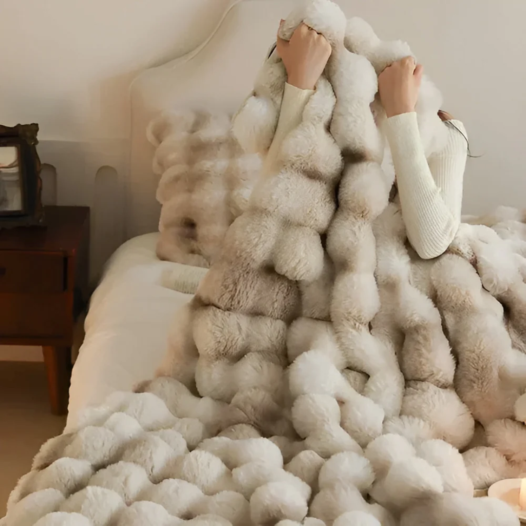 Gemütliche Fleece Decke für Reisen - Image 3