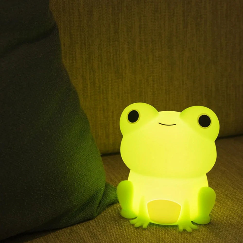 LED Nachtlicht Silikon Tier Kinderlampe