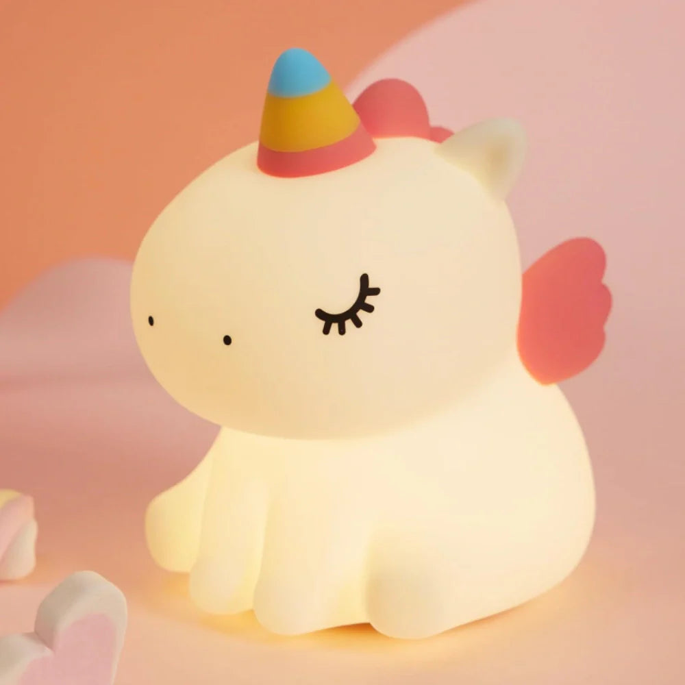 LED Nachtlicht Silikon Tier Kinderlampe