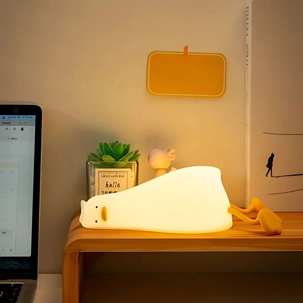 LED Nachtlicht Silikon Tier Kinderlampe