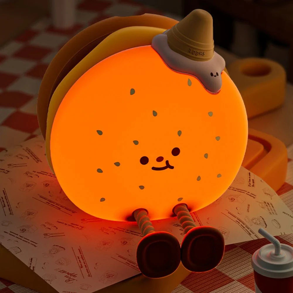 LED Nachtlicht Silikon Tier Kinderlampe