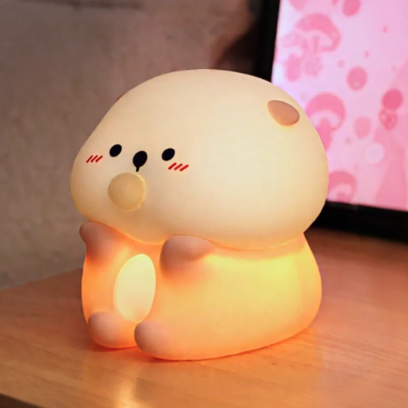LED Nachtlicht Silikon Tier Kinderlampe