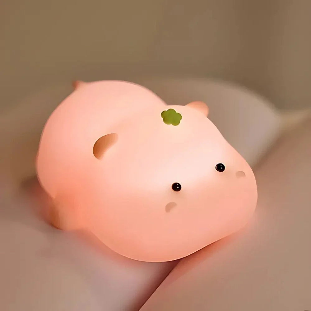 LED Nachtlicht Silikon Tier Kinderlampe
