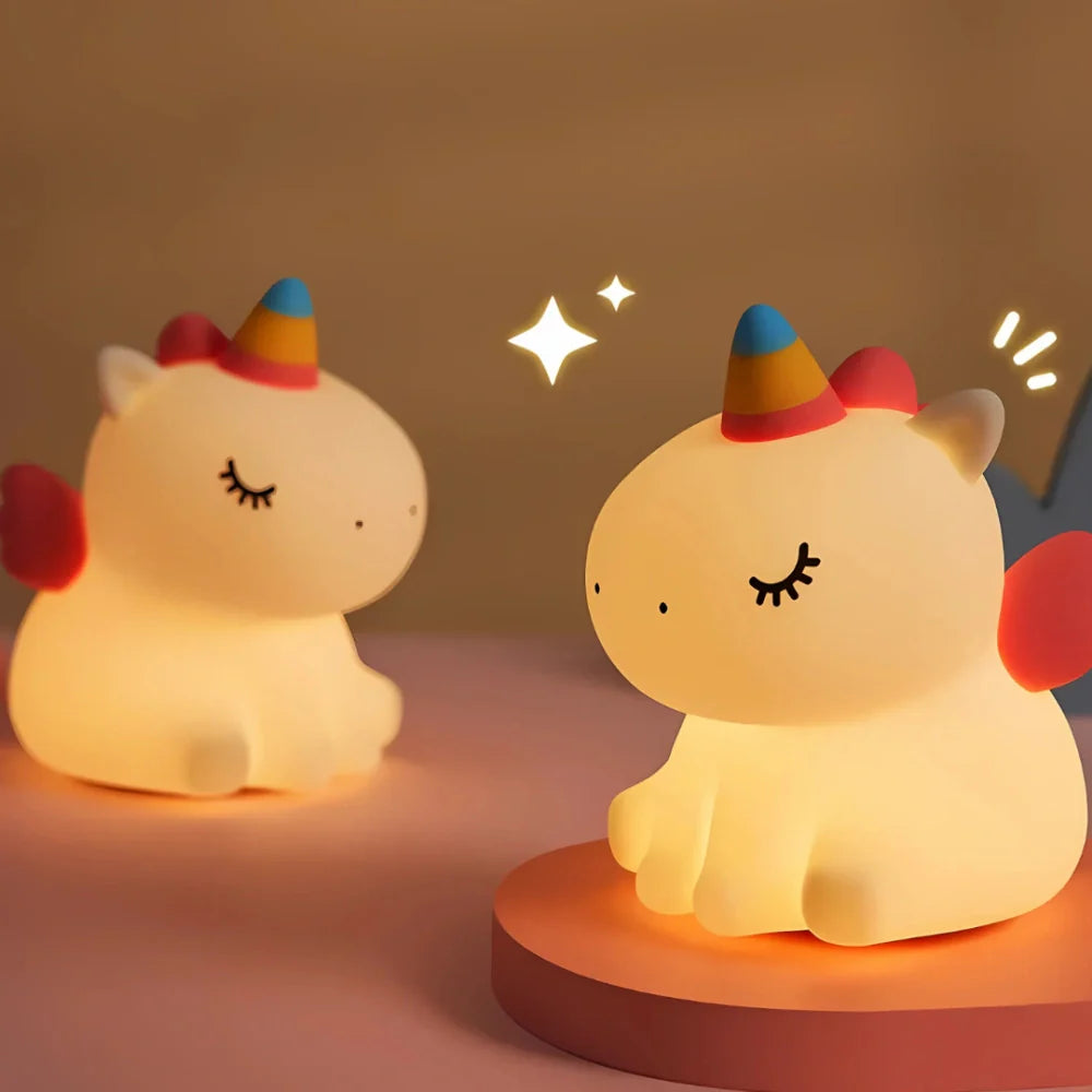 LED Nachtlicht Silikon Tier Kinderlampe