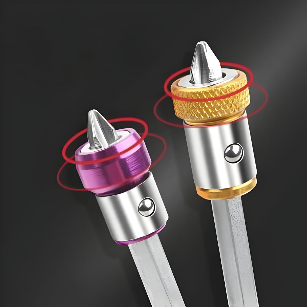 Magnetischer Schraubendreher Kopfhalter Aluminum