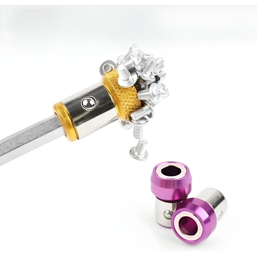 Magnetischer Schraubendreher Kopfhalter Aluminum