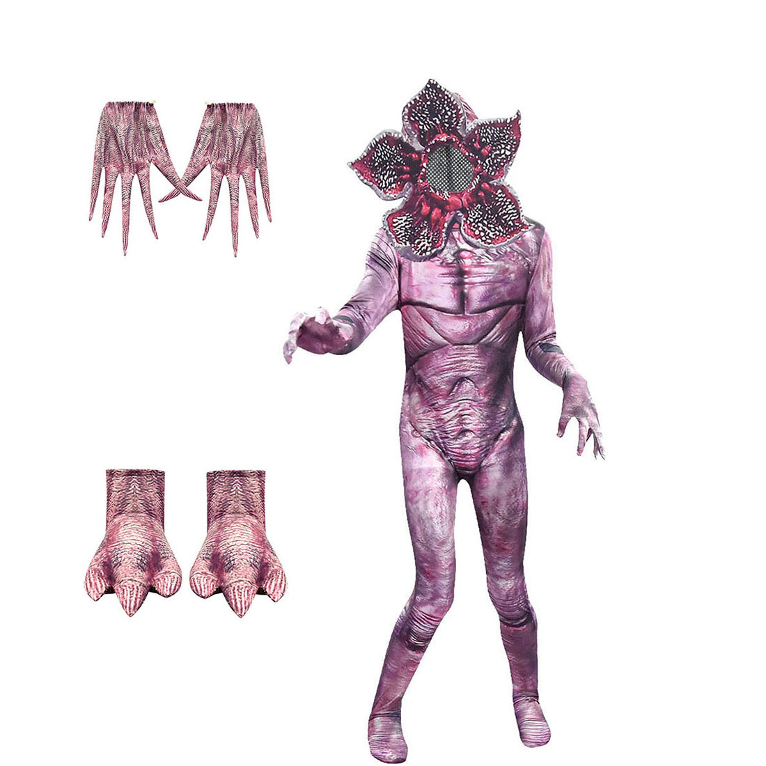 Halloween Horror Monster Kostüm Polyester Jumpsuit
