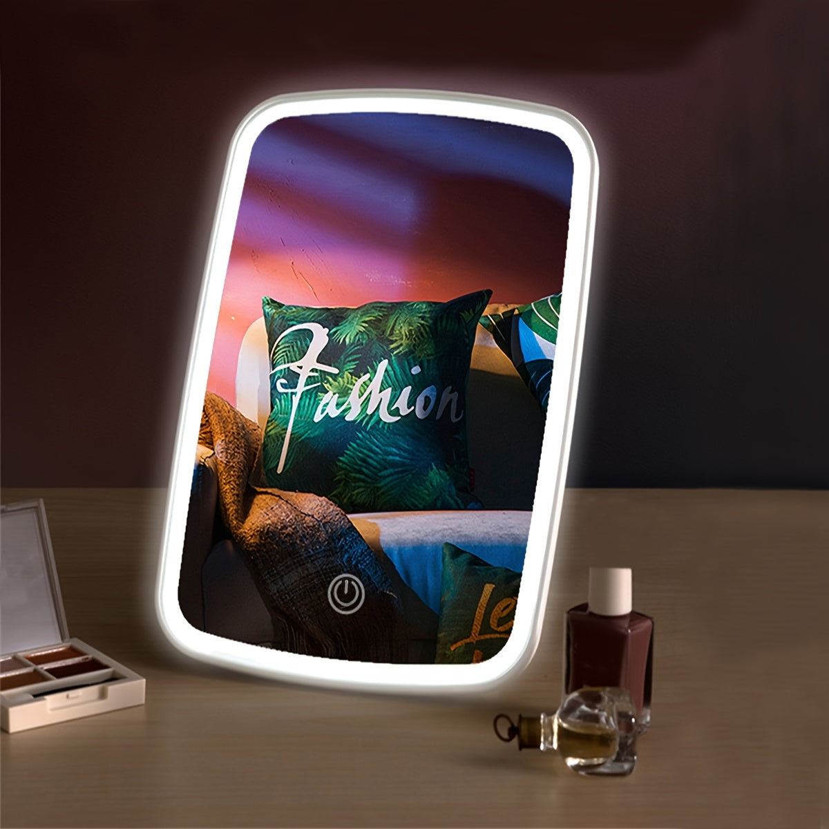 LED Schminkspiegel Modern Tragbar Touch