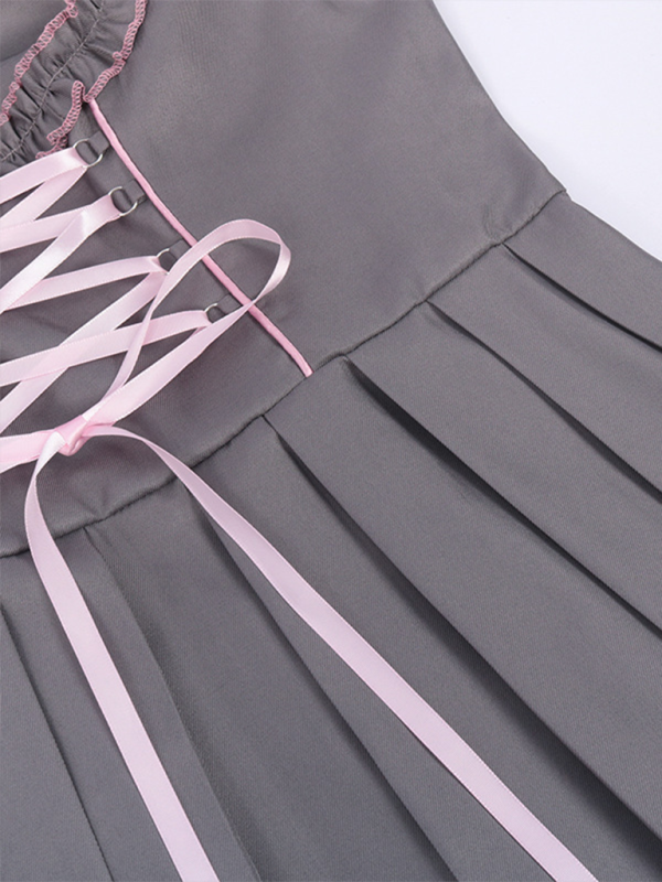 Damen Oktoberfest Dirndl Kleid | Kurz Schulterfrei