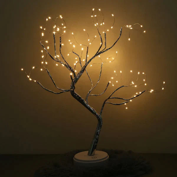LED Baum Tischlampe warmweiß dimmbar Dekoleuchte