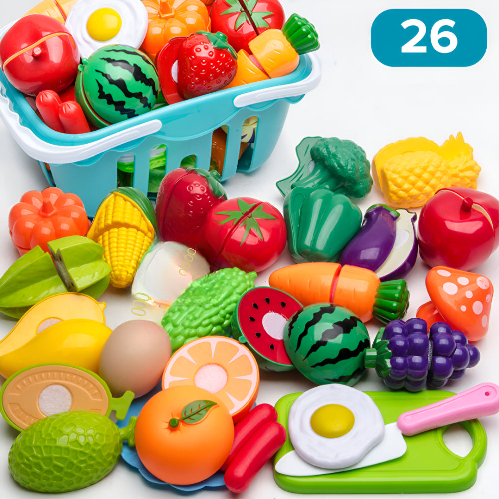 Spielzeug Lebensmittel Set Kinder Obst Gemüse