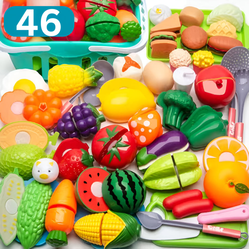 Spielzeug Lebensmittel Set Kinder Obst Gemüse