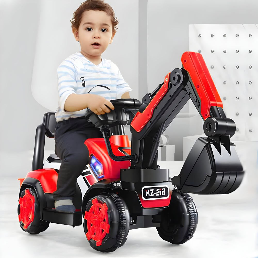 Kinder Baggerfahrzeug Rutschauto Kunststoff Spielzeug