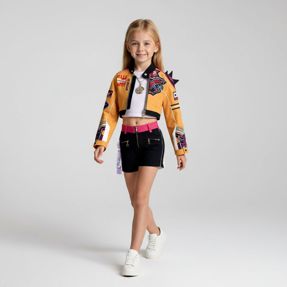 Kinder Kostüm Set aus Twill Baumwollstoff