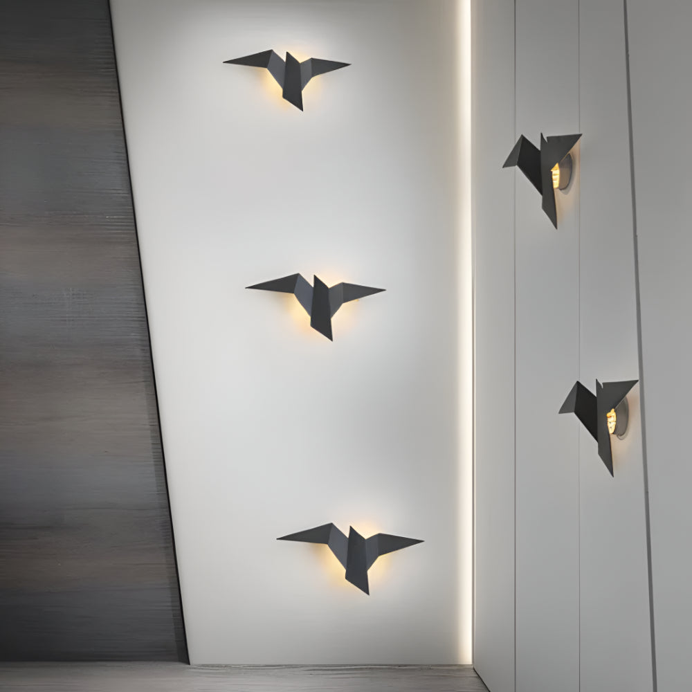 Wandleuchte Modern Metall Origami Design