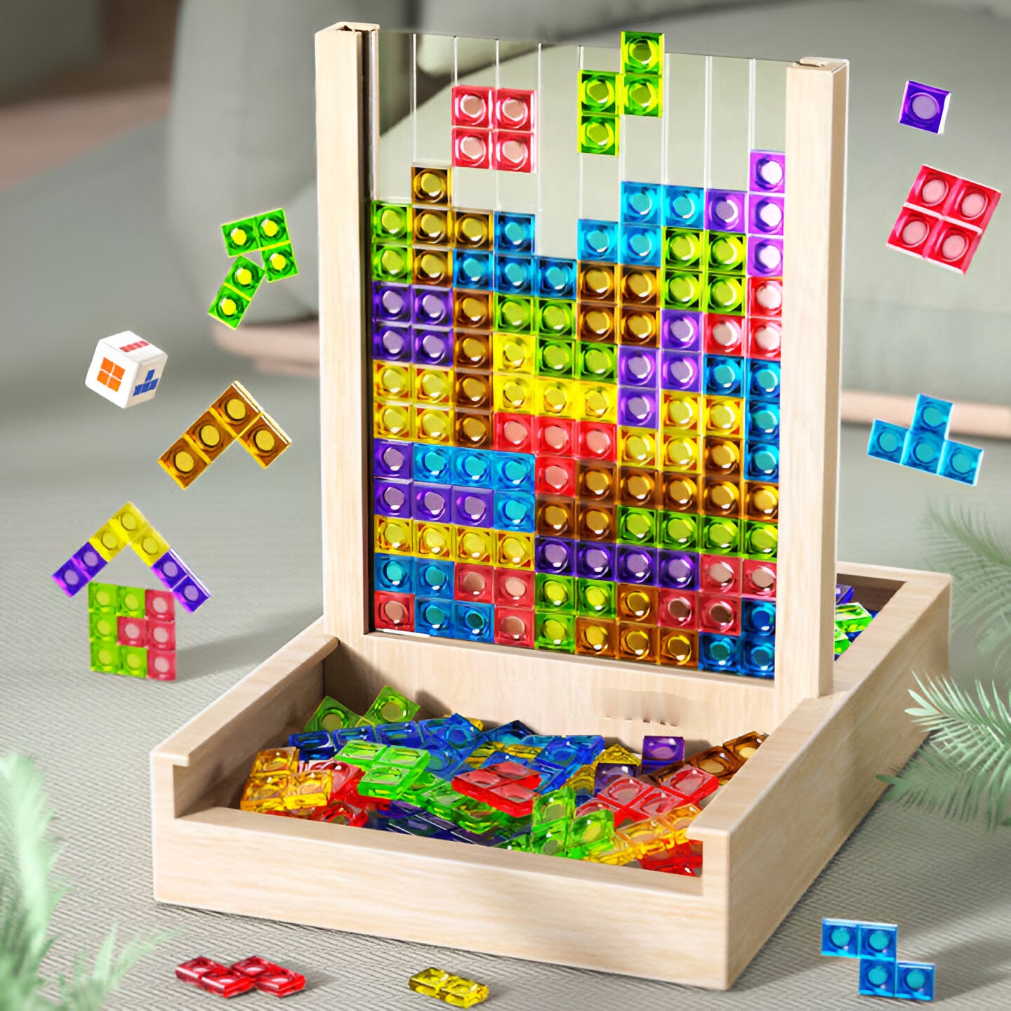 Holz Puzzle Spielzeug Bunt Pädagogisch