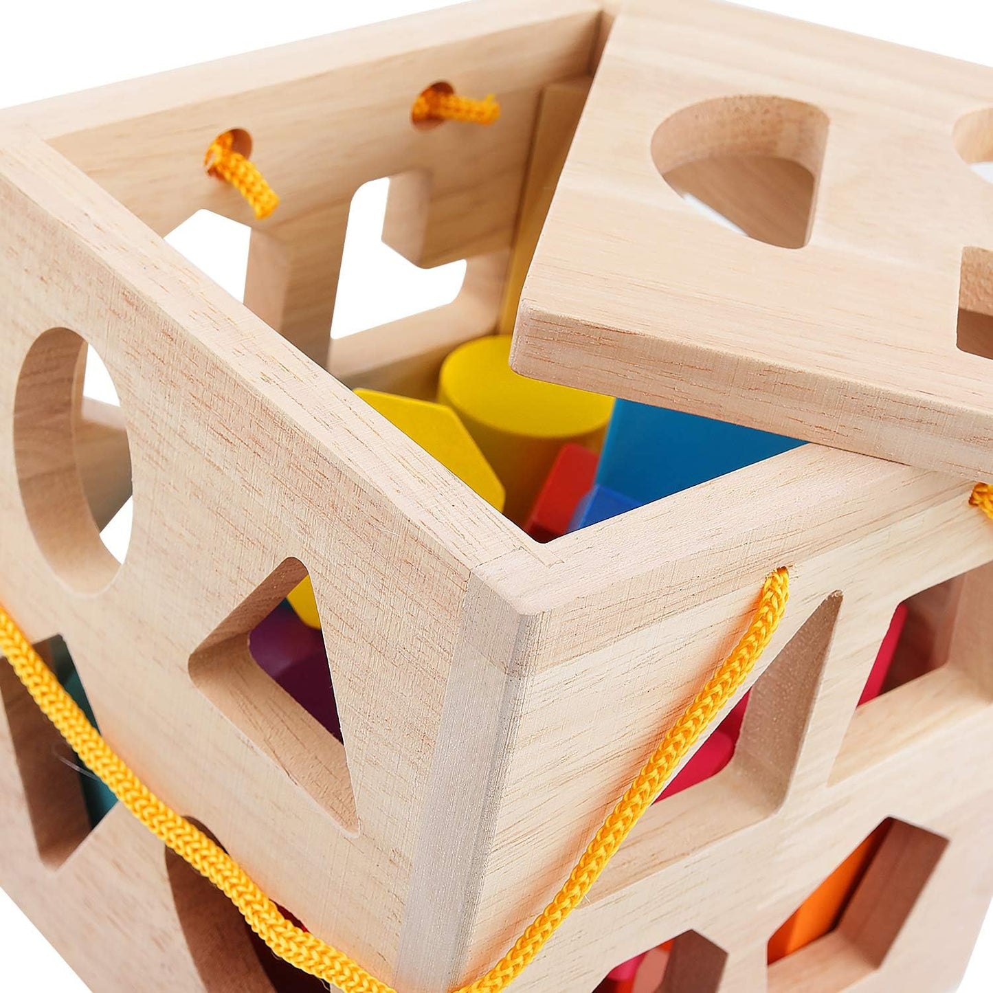 Holz Steckspiel Bunte Formen Lernspielzeug