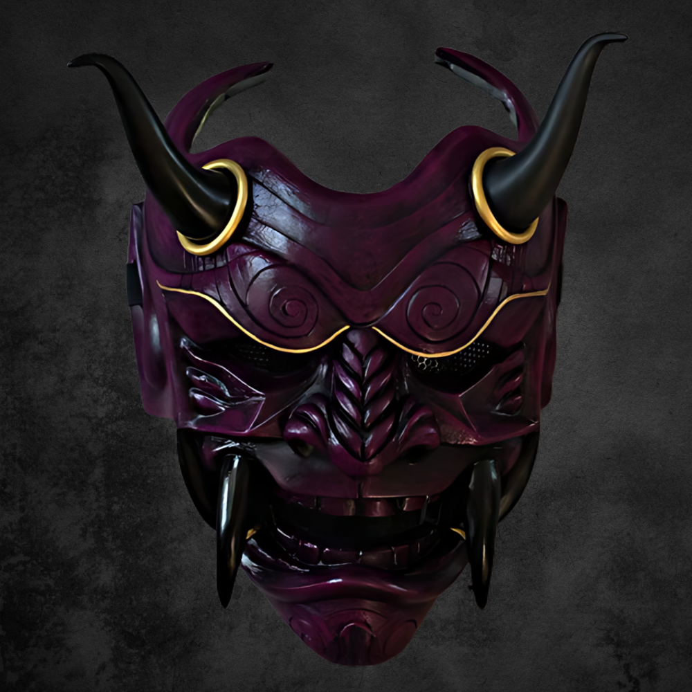 Lila Oni Maske - Image 1