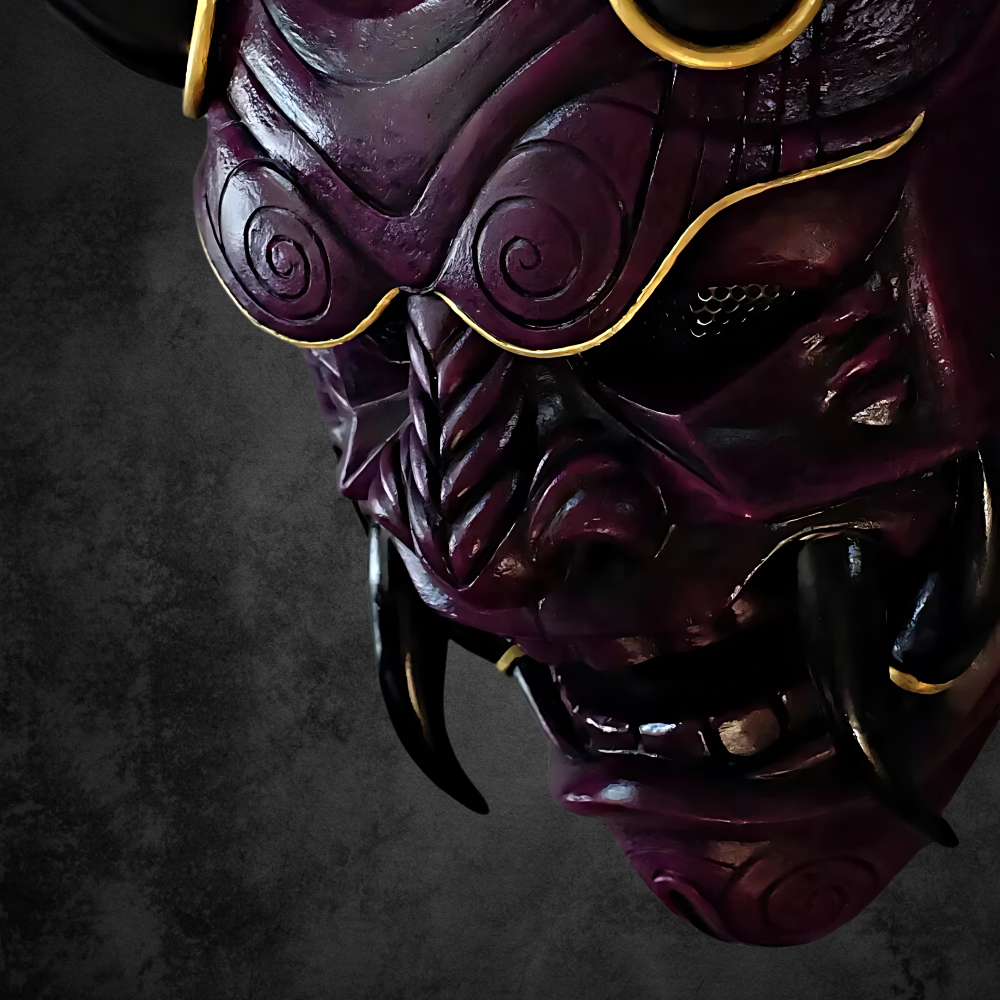 Lila Oni Maske - Image 2